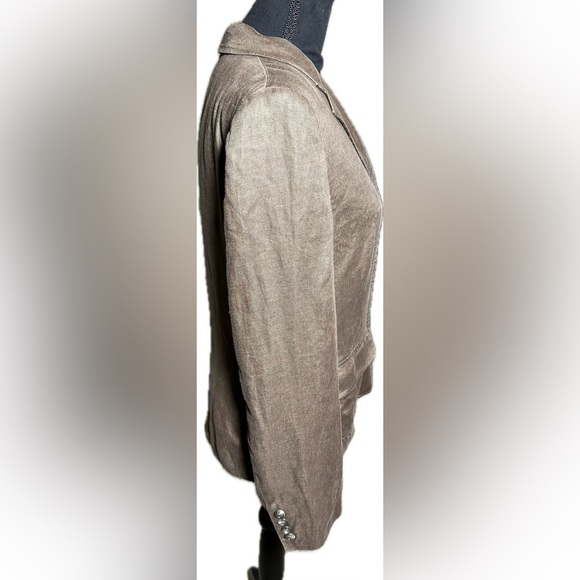 Lauren Ralph Lauren Woman’s Petite Linen Blazer 8P - Picture 2 of 7